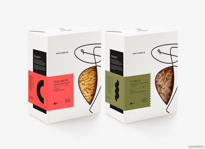 MACAREUX 面條食品包裝盒設(shè)計(jì) 專(zhuān)業(yè)代辦服務(wù)，讓美味與美學(xué)交融